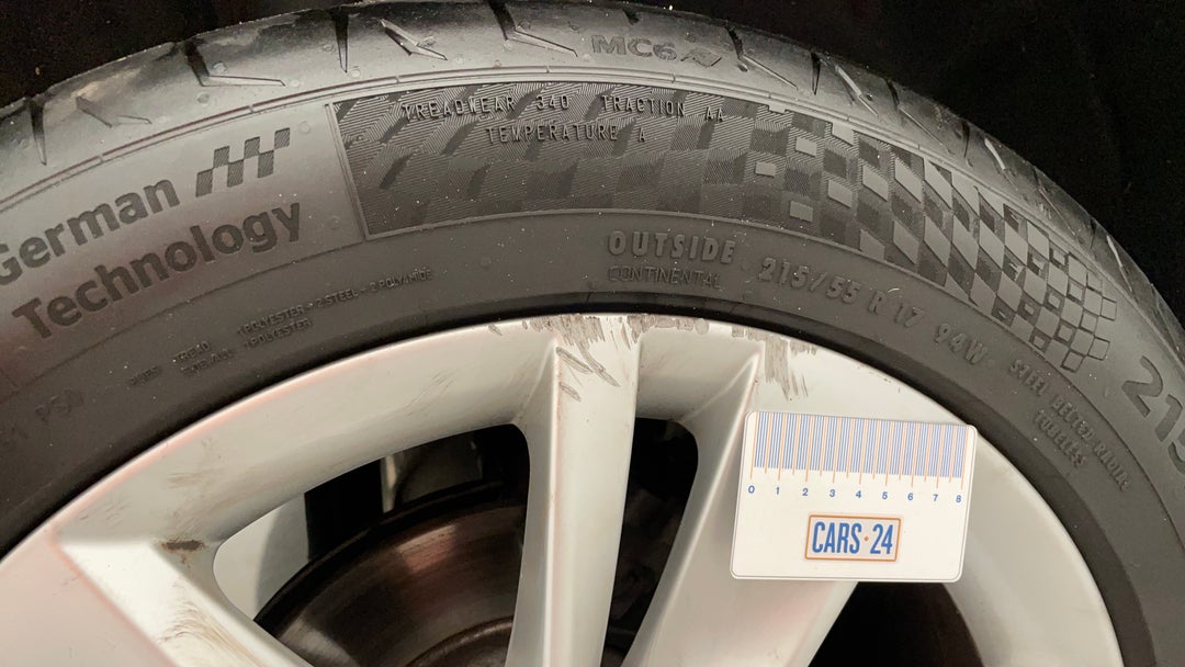 Wheels Rim Rear RHS Gutter Rash