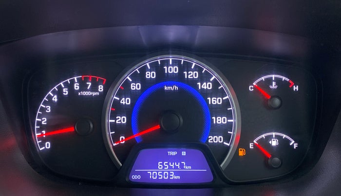 2016 Hyundai Grand i10 MAGNA 1.2 KAPPA VTVT, Petrol, Manual, 70,622 km, Odometer Image