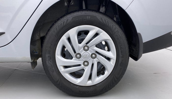 2021 Hyundai AURA S CNG, CNG, Manual, 27,489 km, Left Rear Wheel