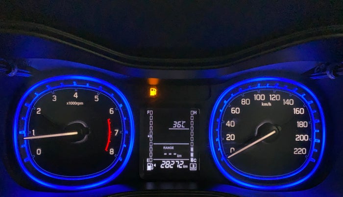 2021 Maruti Vitara Brezza ZXI PLUS DUAL TONE, Petrol, Manual, 28,272 km, Odometer Image