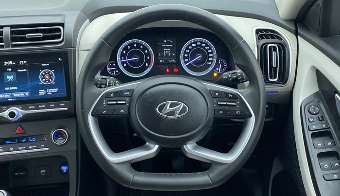 2020 Hyundai Creta SX PETROL MT, Petrol, Manual, 6,317 km, Steering Wheel Close Up