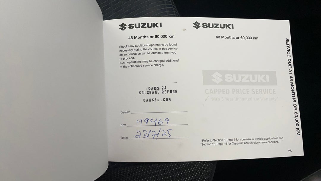 2021 Suzuki Baleno Gl, Automatic, 49470 km, Service History