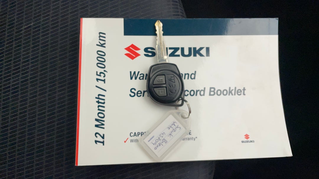 2021 Suzuki Baleno Gl, Automatic, 49470 km, Key Close-up