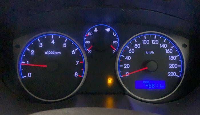 2011 Hyundai i20 SPORTZ 1.2, Petrol, Manual, 47,039 km, Odometer Image