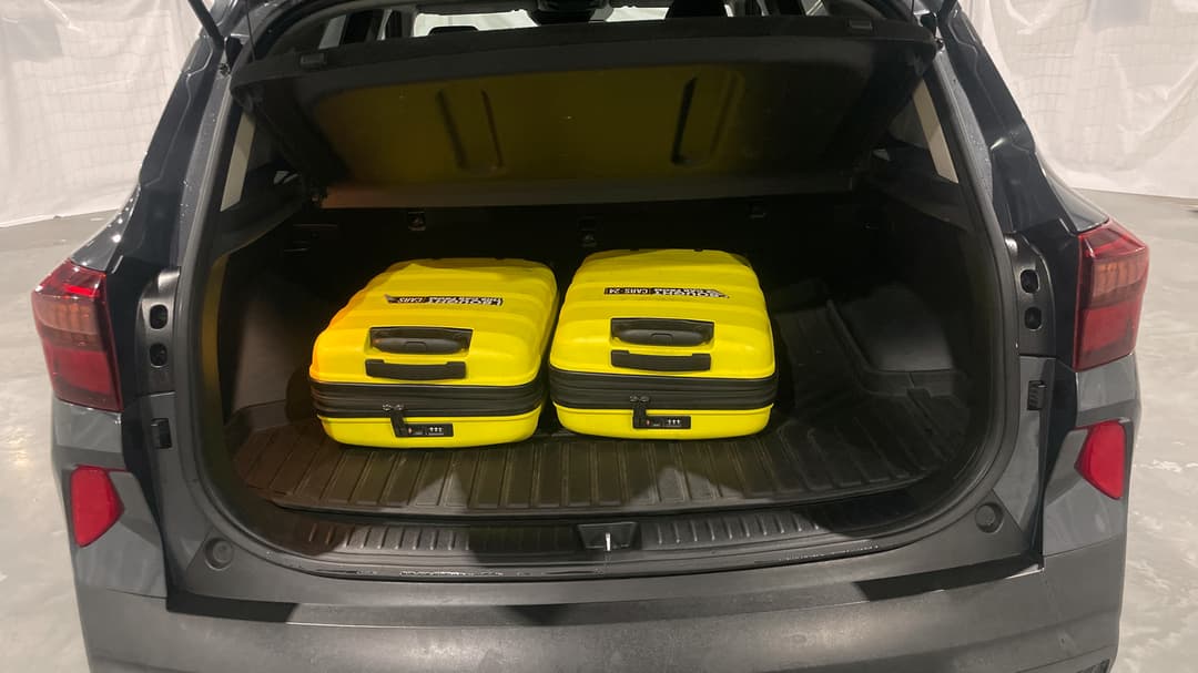 2020 Kia Seltos Sport+ (FWD), Automatic, 46973 km, Boot Inside View with Luggage