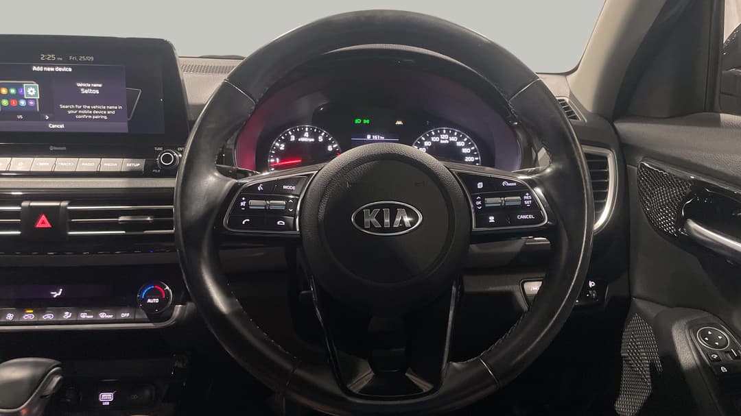 2020 Kia Seltos Sport+ (FWD), Automatic, 46973 km, Steering Wheel Close-up