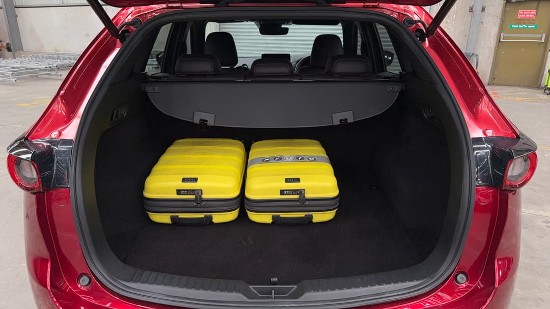 2021 Mazda CX-5 Akera (AWD), Automatic, 53201 km, Boot Inside View with Luggage