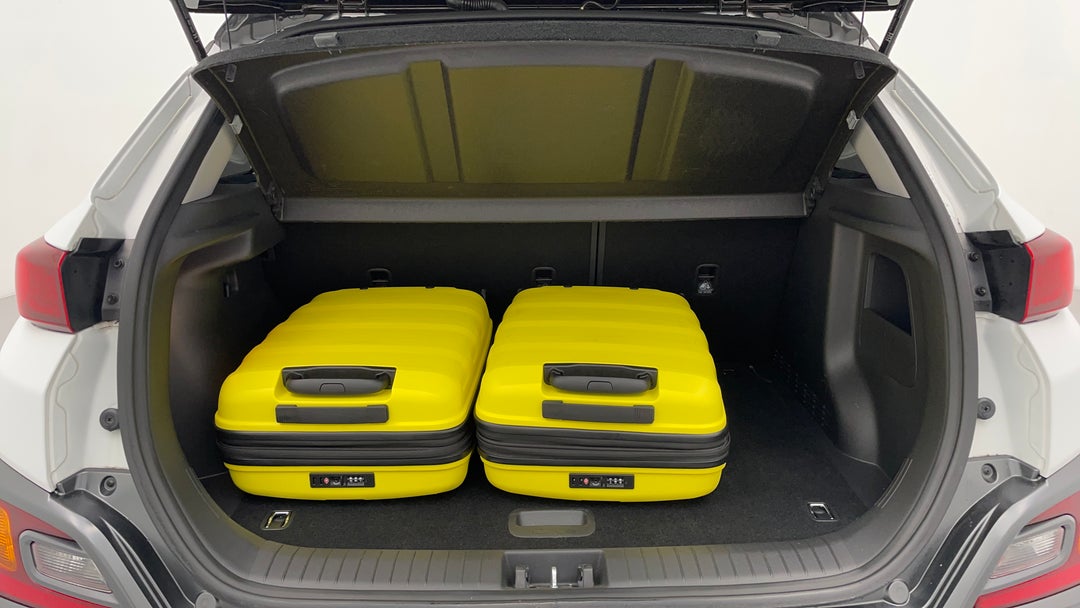 Boot Inside View with Luggage