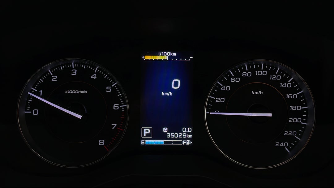 2018 Subaru XV 2.0i, Automatic, 35029 km, Odometer View
