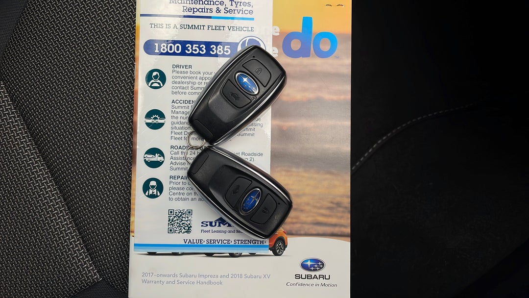 2018 Subaru XV 2.0i, Automatic, 35029 km, Key Close-up