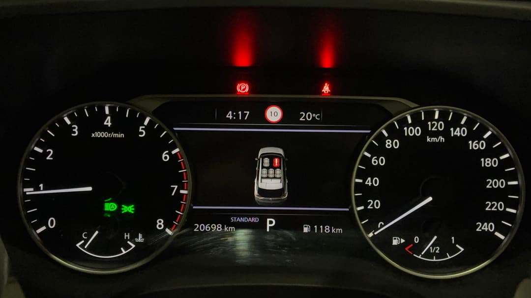 2024 Nissan X-trail St-l (2WD), Automatic, 20698 km, Odometer View