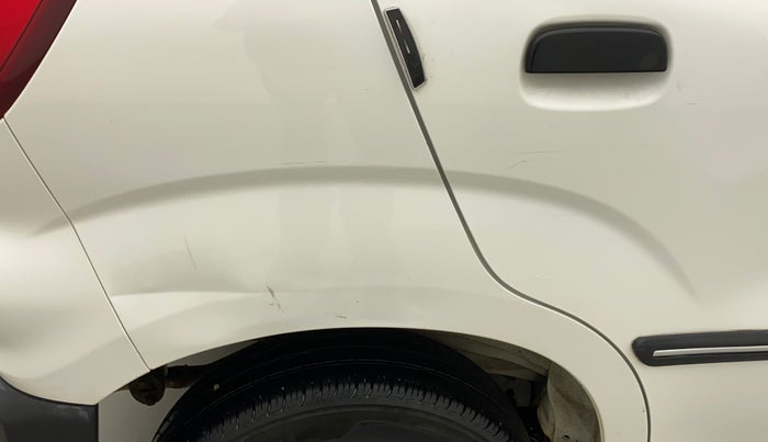 2021 Maruti S PRESSO VXI (O), Petrol, Manual, 15,360 km, Right quarter panel - Paint has minor damage