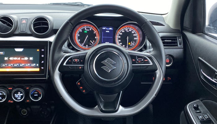 2021 Maruti Swift ZXI PLUS AMT, Petrol, Automatic, 10,821 km, Steering Wheel Close Up