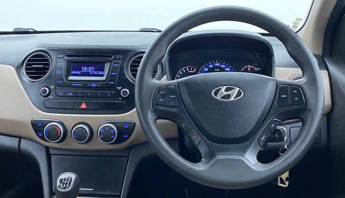 2014 Hyundai Xcent S 1.2, Petrol, Manual, 62,062 km, Steering Wheel Close Up