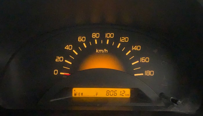 2013 Maruti Wagon R 1.0 LXI CNG, CNG, Manual, 80,601 km, Odometer Image