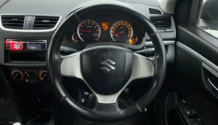 2011 Maruti Swift VXI, Petrol, Manual, 61,138 km, Steering Wheel Close Up