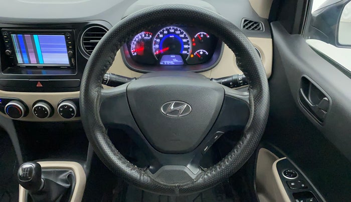 2017 Hyundai Grand i10 MAGNA 1.2 KAPPA VTVT, Petrol, Manual, 57,614 km, Steering Wheel Close Up