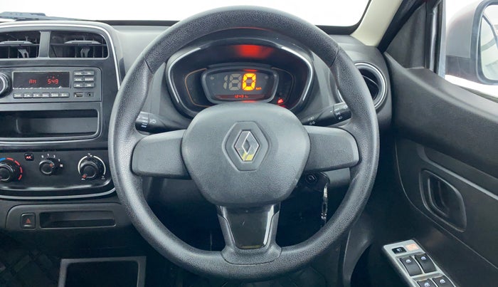 2017 Renault Kwid 1.0 RXL, Petrol, Manual, 13,169 km, Steering Wheel Close Up