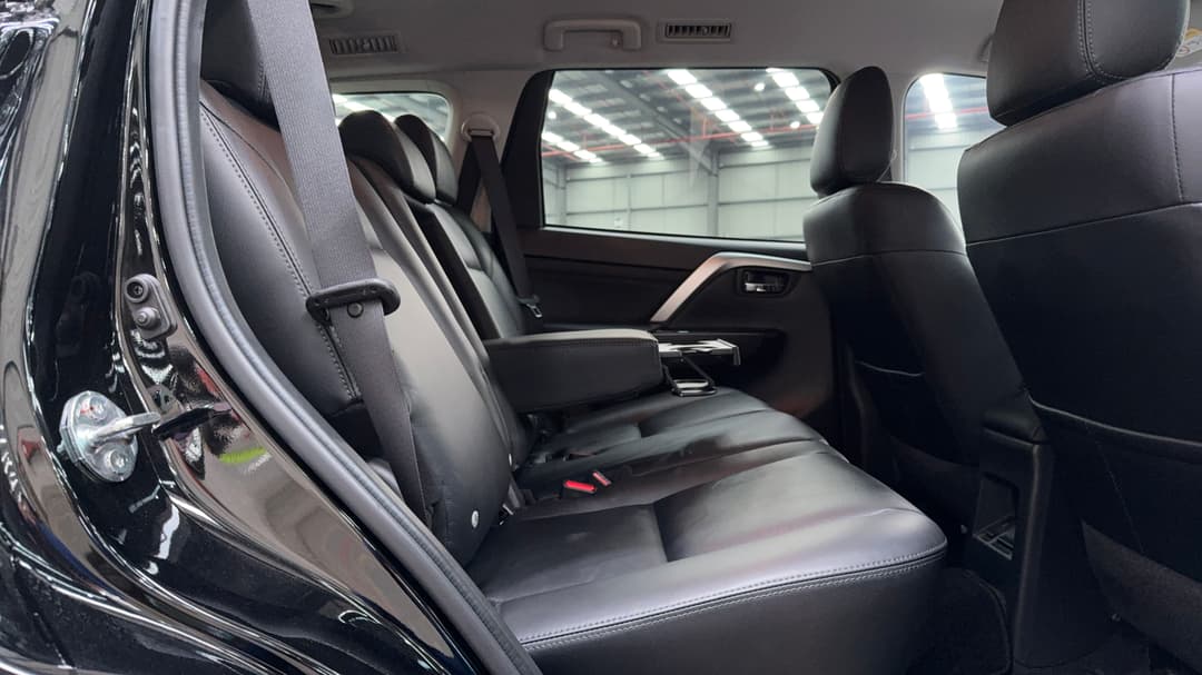 2023 Mitsubishi Pajero Sport Exceed (4WD) 7 Seat, Automatic, 22845 km, Right Side Rear Door Cabin View