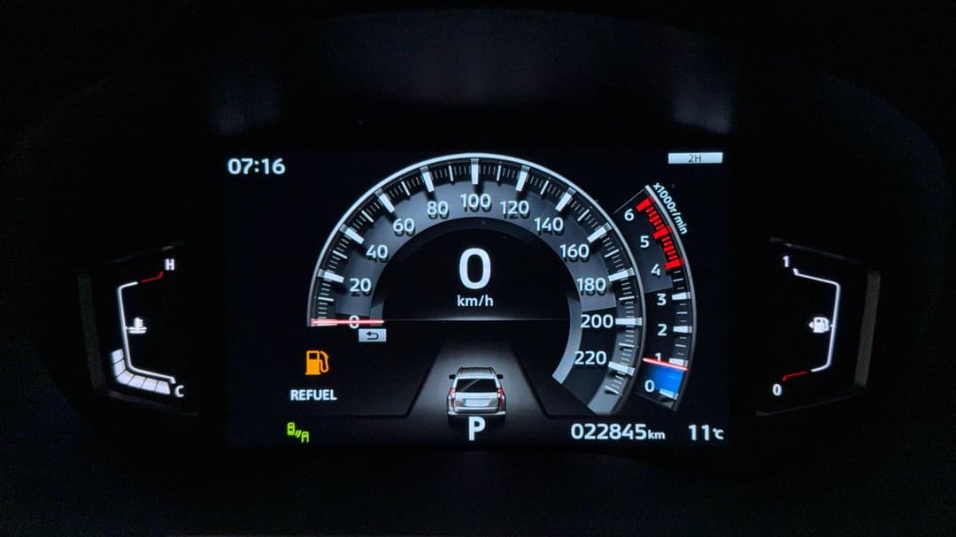 2023 Mitsubishi Pajero Sport Exceed (4WD) 7 Seat, Automatic, 22845 km, Odometer View