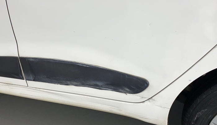 2014 Hyundai Grand i10 SPORTZ 1.2 KAPPA VTVT, Petrol, Manual, 96,601 km, Rear left door - Slightly dented