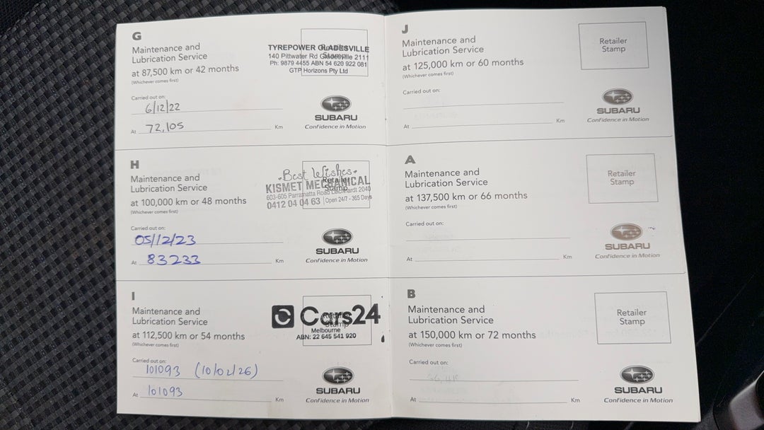 2017 Subaru Forester 2.5i-l, Automatic, 101094 km, Service History