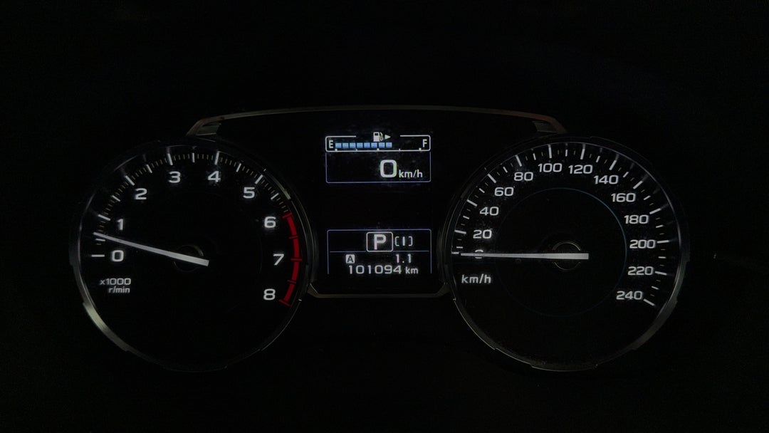 2017 Subaru Forester 2.5i-l, Automatic, 101094 km, Odometer View