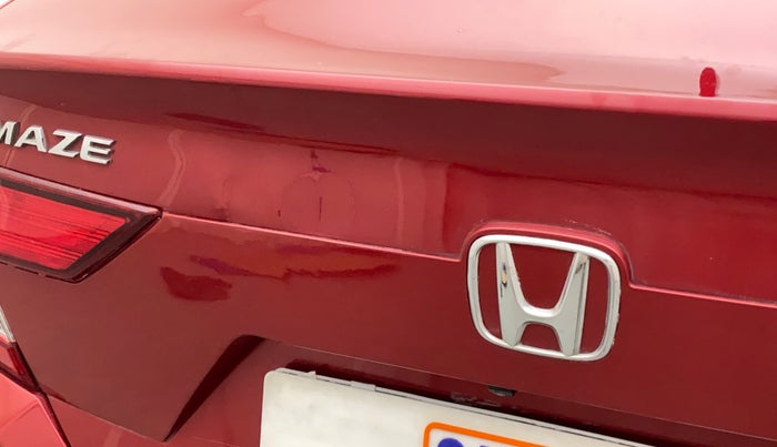2018 Honda Amaze 1.2L I-VTEC VX, Petrol, Manual, 26,314 km, Dicky (Boot door) - Slightly dented