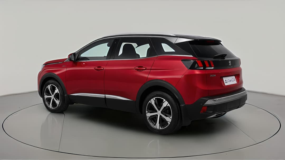 2017 Peugeot 3008 Gt Line, Automatic, 112548 km, Left Back Diagonal (45- Degree) View