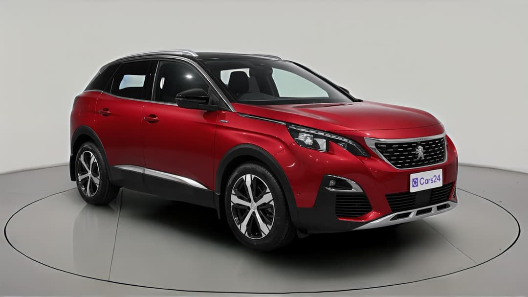 2017 Peugeot 3008 Gt Line, Automatic, 112548 km, Right Front Diagonal (45- Degree) View