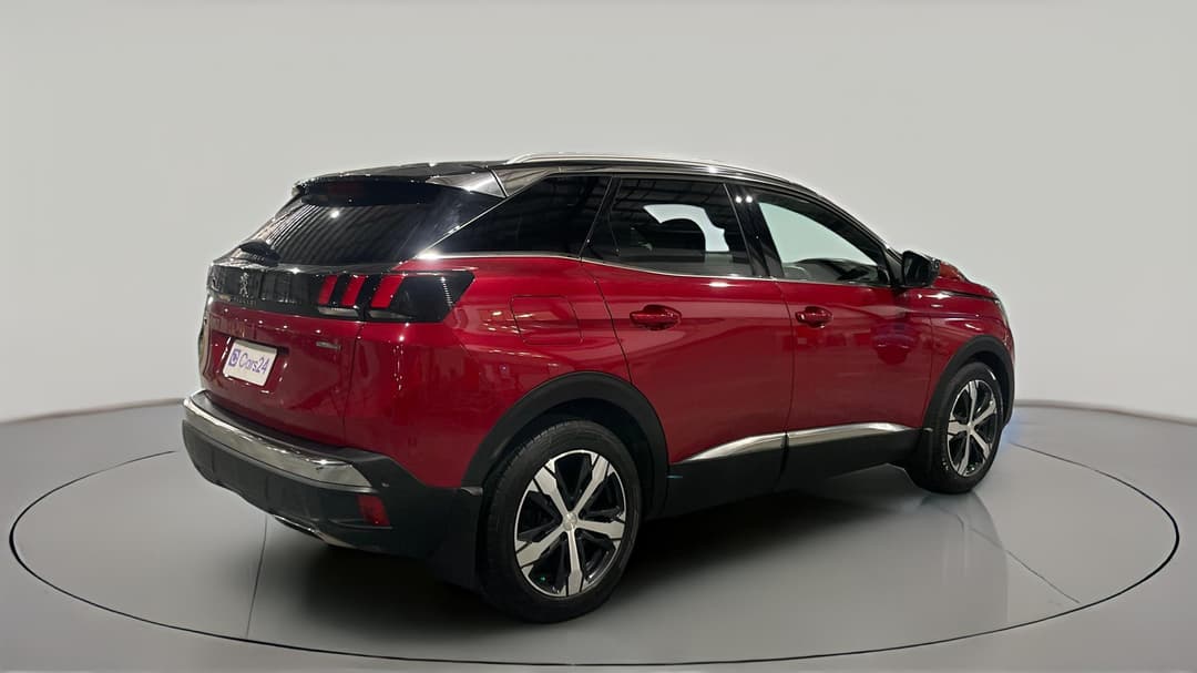 2017 Peugeot 3008 Gt Line, Automatic, 112548 km, Right Back Diagonal (45- Degree) View