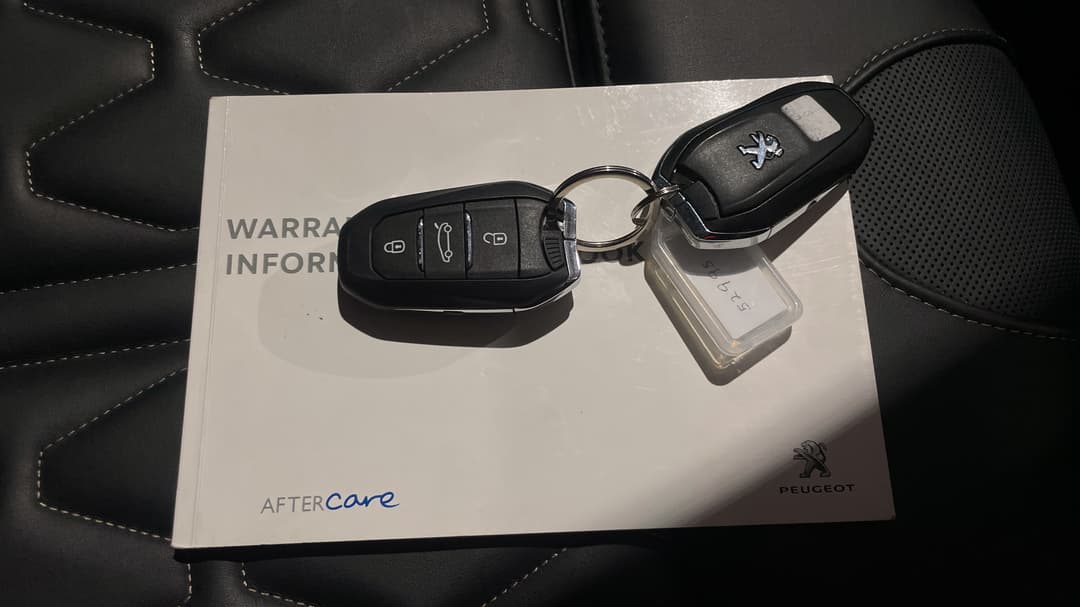 2017 Peugeot 3008 Gt Line, Automatic, 112548 km, Key Close-up