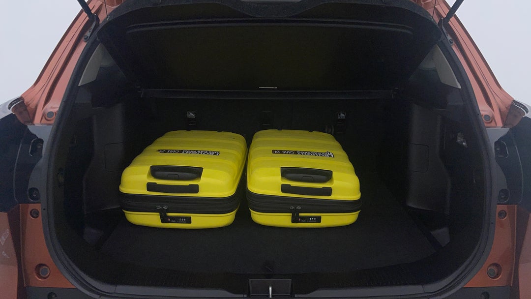 Boot Inside View with Luggage