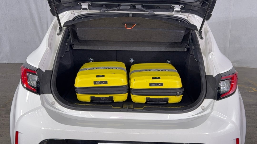 Boot Inside View with Luggage