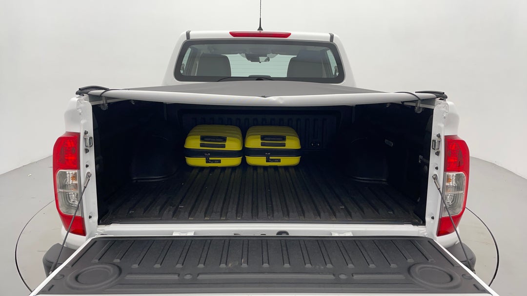 Boot Inside View with Luggage