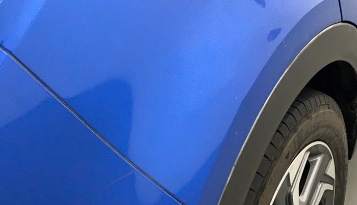 2019 Hyundai Creta SX AT 1.6 PETROL, Petrol, Automatic, 27,487 km, Right quarter panel - Slightly dented