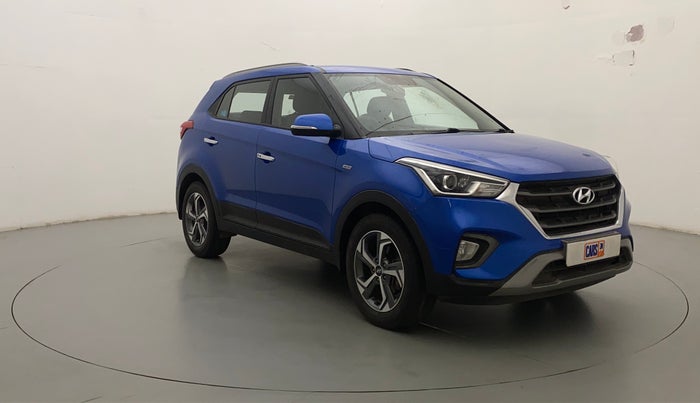 2019 Hyundai Creta SX AT 1.6 PETROL, Petrol, Automatic, 27,487 km, Right Front Diagonal