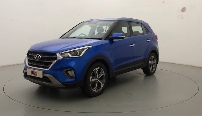 2019 Hyundai Creta SX AT 1.6 PETROL, Petrol, Automatic, 27,487 km, Left Front Diagonal