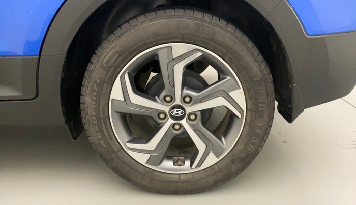 2019 Hyundai Creta SX AT 1.6 PETROL, Petrol, Automatic, 27,487 km, Left Rear Wheel