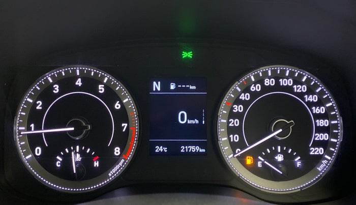 2020 Hyundai VENUE SX 1.0 TURBO IMT DUAL TONE SPORT, Petrol, Manual, 21,793 km, Odometer Image