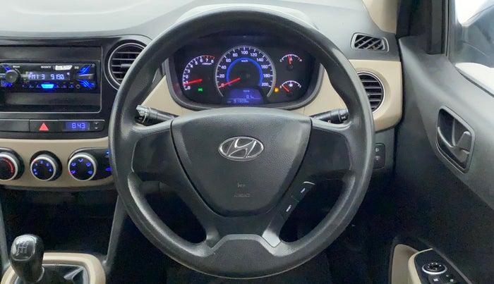 2016 Hyundai Grand i10 MAGNA 1.2 KAPPA VTVT, Petrol, Manual, 91,308 km, Steering Wheel Close Up