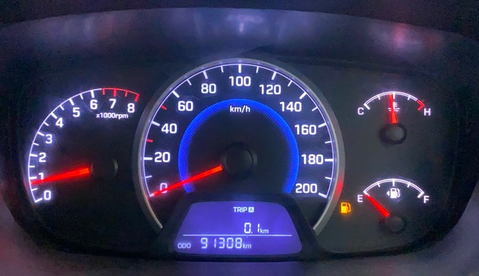 2016 Hyundai Grand i10 MAGNA 1.2 KAPPA VTVT, Petrol, Manual, 91,308 km, Odometer Image