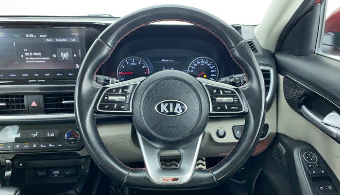 2019 KIA SELTOS GTX + AT PETROL, Petrol, Automatic, 37,363 km, Steering Wheel Close Up