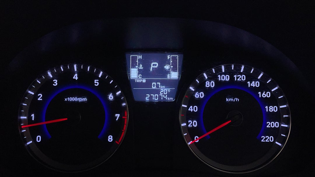 2019 Hyundai Accent Sport, Automatic, 27074 km, Odometer View