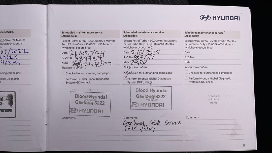 2019 Hyundai Accent Sport, Automatic, 27074 km, Service History