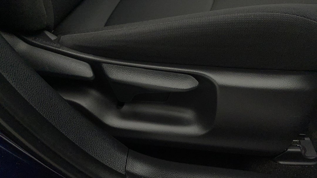 Drivers Side Adjustment Panel