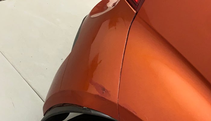 2019 Maruti IGNIS DELTA 1.2, Petrol, Manual, 16,694 km, Rear bumper - Paint is slightly damaged