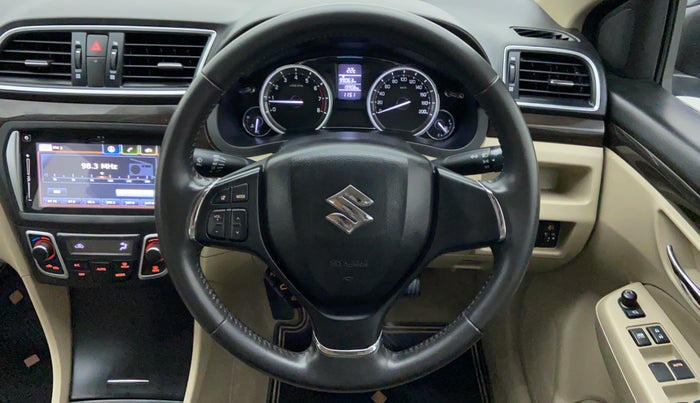 2017 Maruti Ciaz ALPHA 1.4 VVT, Petrol, Manual, 20,043 km, Steering Wheel Close Up