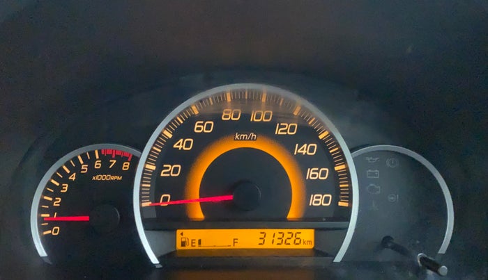 2015 Maruti Wagon R 1.0 VXI, Petrol, Manual, 31,326 km, Odometer Image