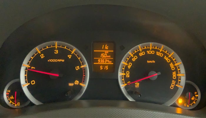 2014 Maruti Ertiga ZDI, Diesel, Manual, 93,611 km, Odometer Image